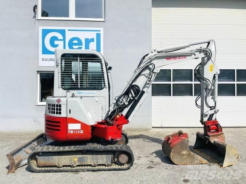 Takeuchi TB138FR 小型挖掘机