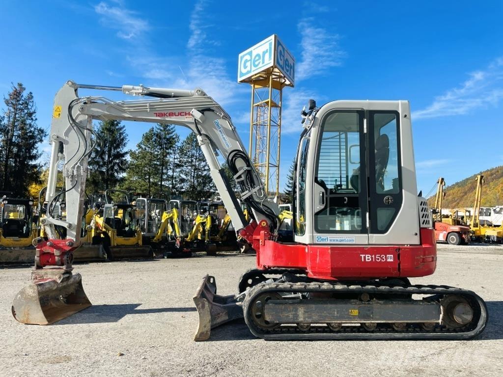 Takeuchi TB153FR 小型挖掘机