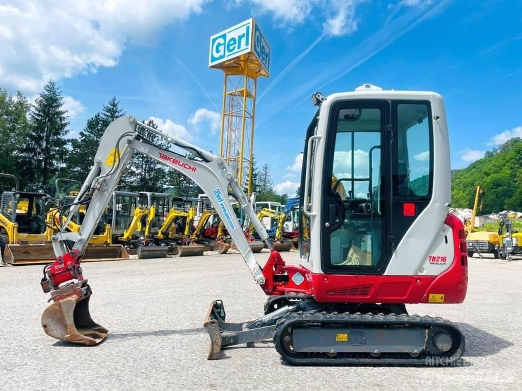 Takeuchi TB216 小型挖掘机