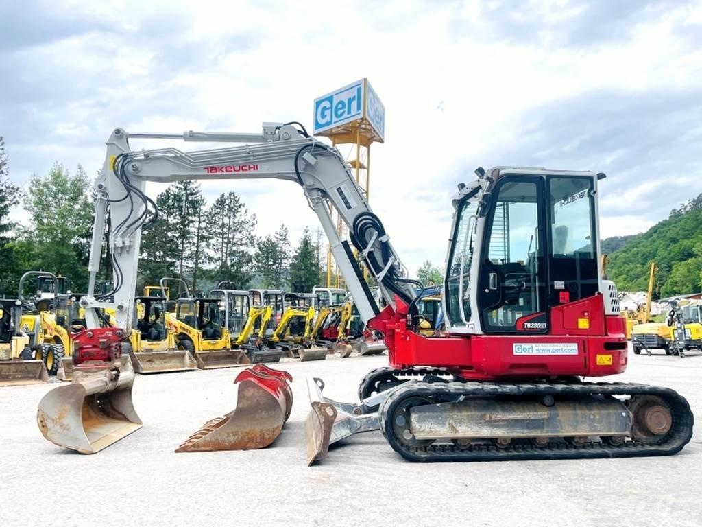 Takeuchi TB280FR 小型挖掘机