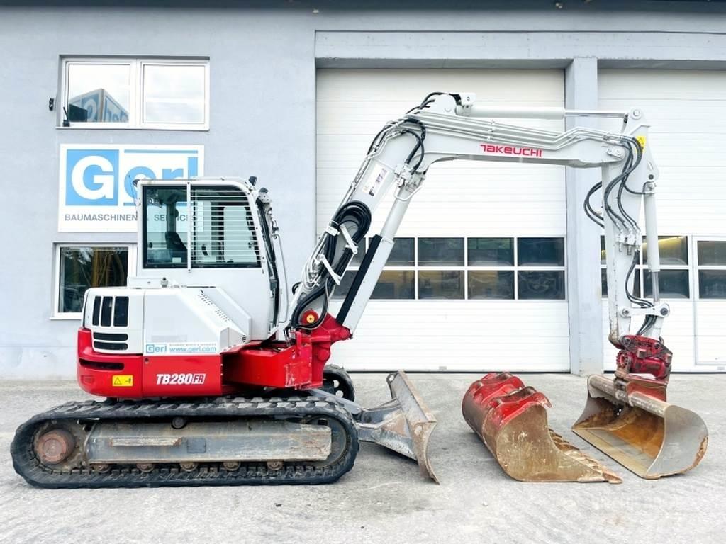 Takeuchi TB280FR 小型挖掘机