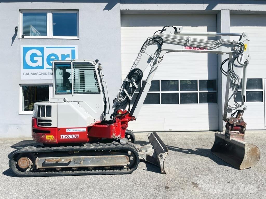 Takeuchi TB280FR 小型挖掘机