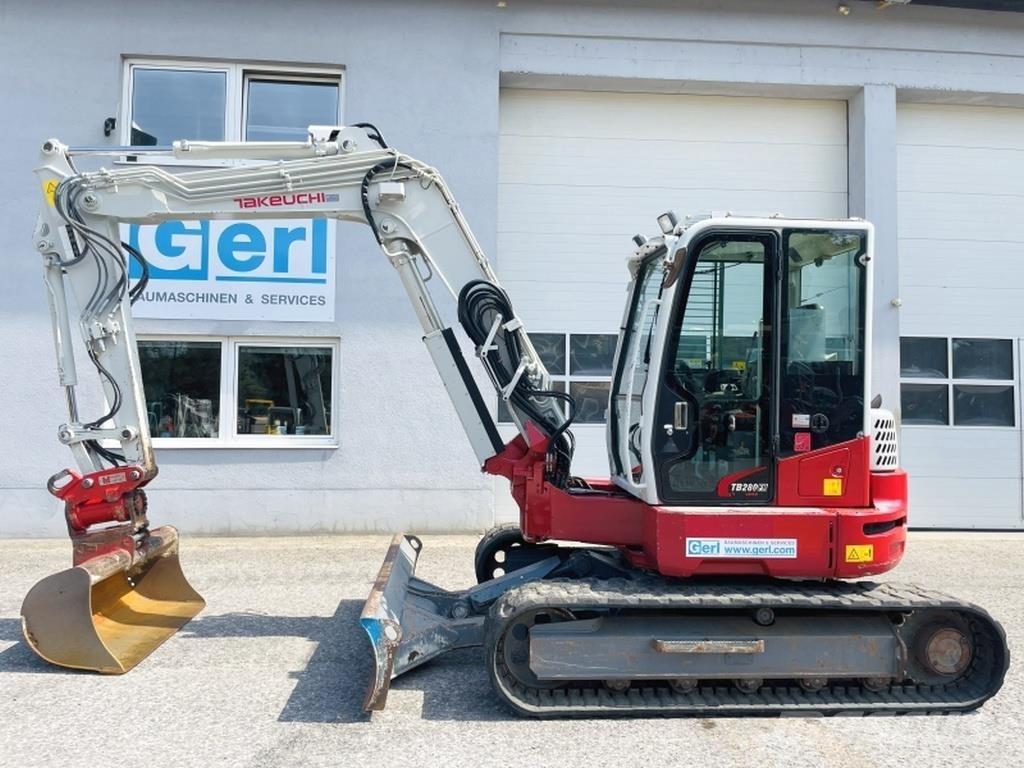 Takeuchi TB280FR 小型挖掘机