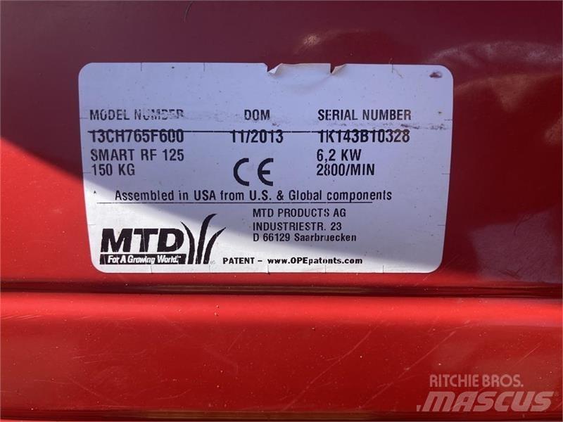 MTD RF 125 小型拖拉机