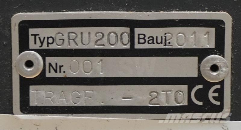 Gruma GRU 200 其他附件和组件