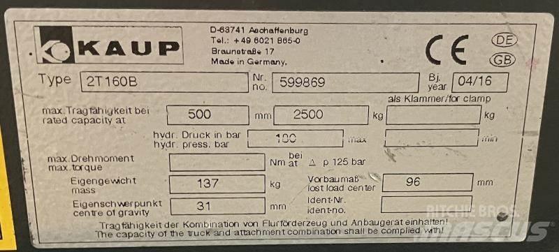 Kaup 2T160B 其他附件和组件