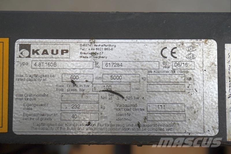 Kaup 4,8T160B 其他附件和组件