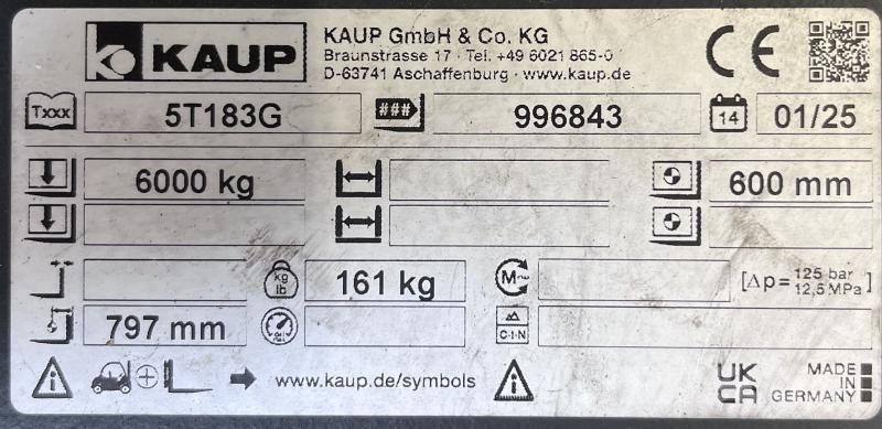 Kaup 5T183G 其他附件和组件