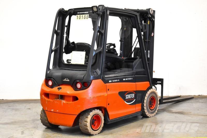 Linde E 30 387 电动叉车