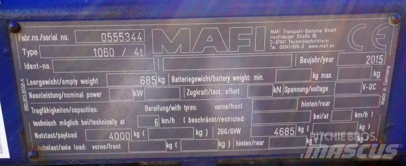 Mafi 1060 / 4t 自卸半挂车