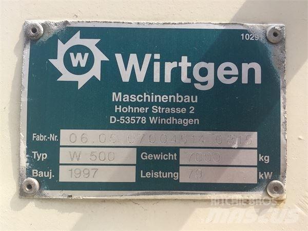 Wirtgen W500 沥青路面铣刨机|铣刨机