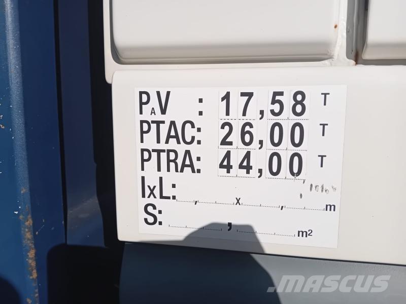 DAF XF105 460 平板栏板货车