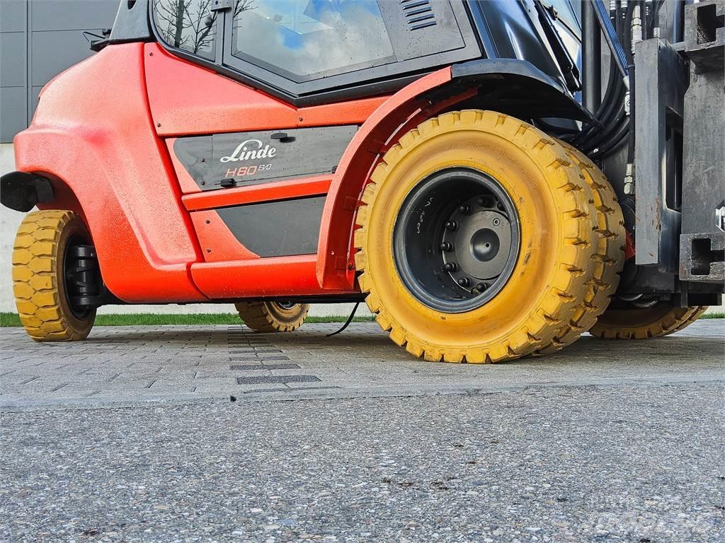 Linde H 80T-03/900 天然气叉车