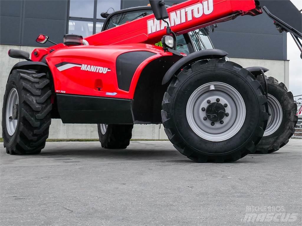 Manitou MT 733 伸缩臂叉装车|叉装车