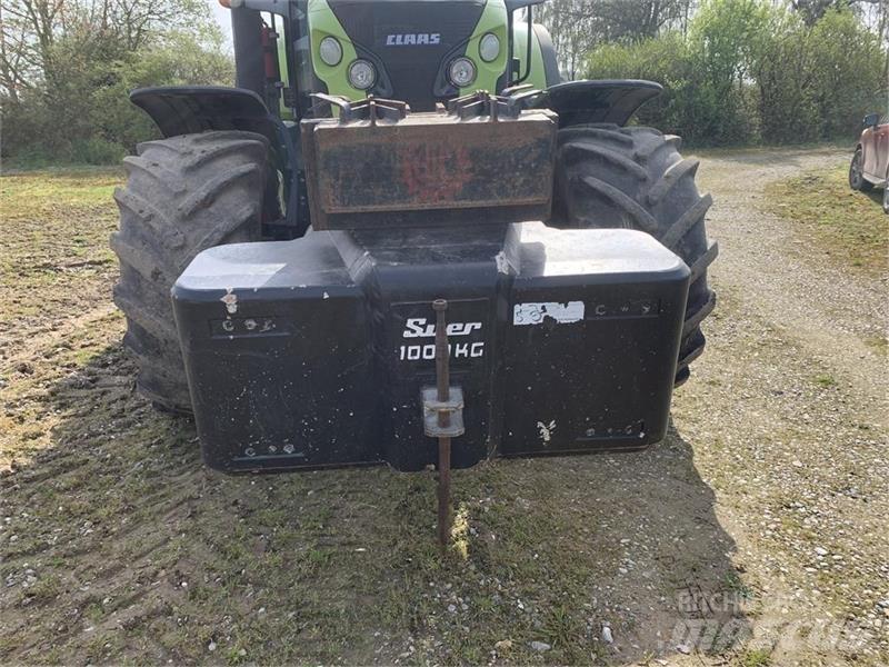 Suer 1000 kg. 前配重块