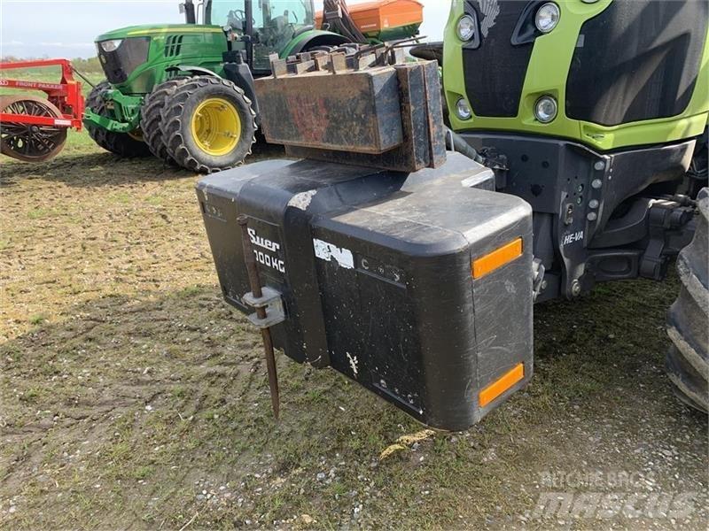  Suer 1000 kg. 前配重块
