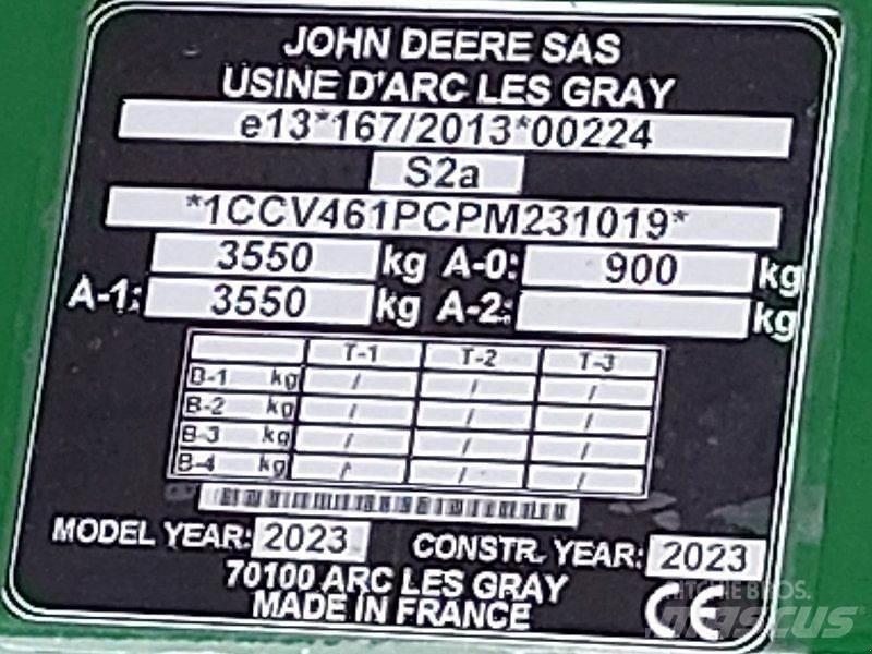 John Deere V461M 农业机械-其他