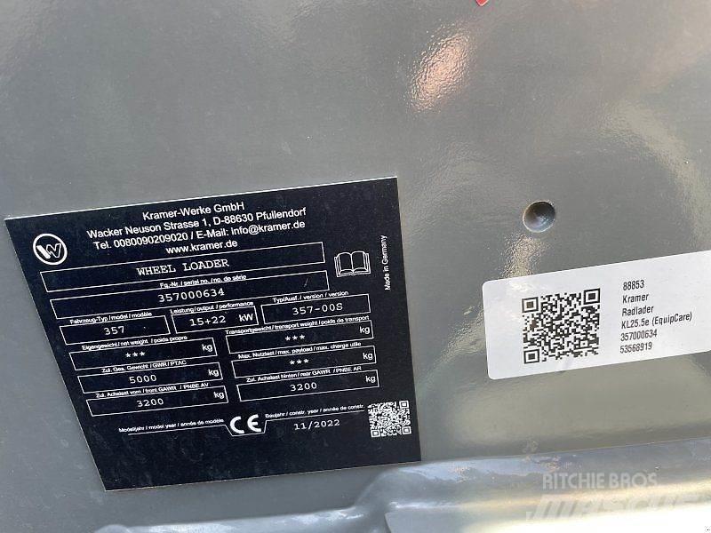 Kramer KL 25.5 e 滑移装载机