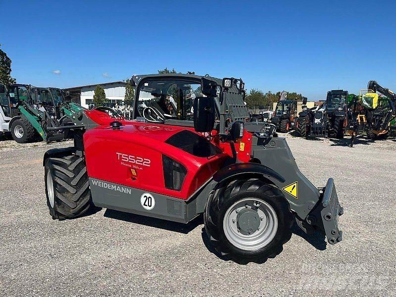 Weidemann T5522 伸缩臂叉装车|叉装车