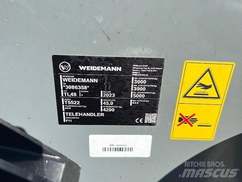 Weidemann T5522 伸缩臂叉装车|叉装车