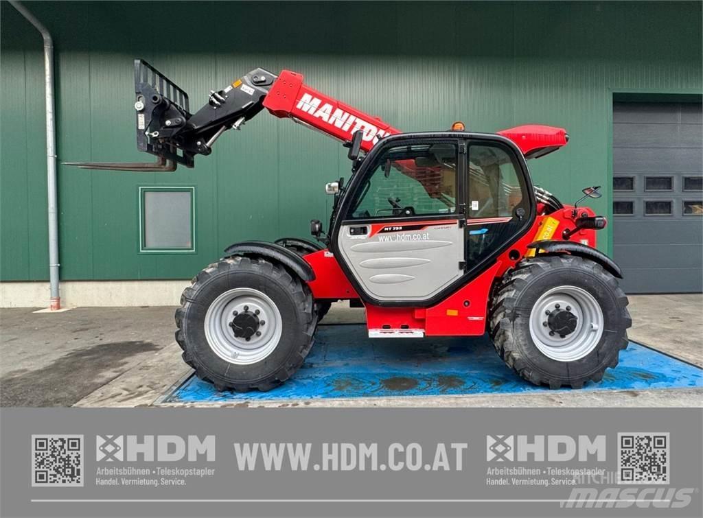Manitou MT733 Easy 伸缩臂叉装车|叉装车