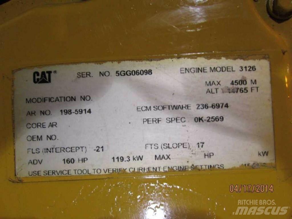 CAT 3126E 发动机