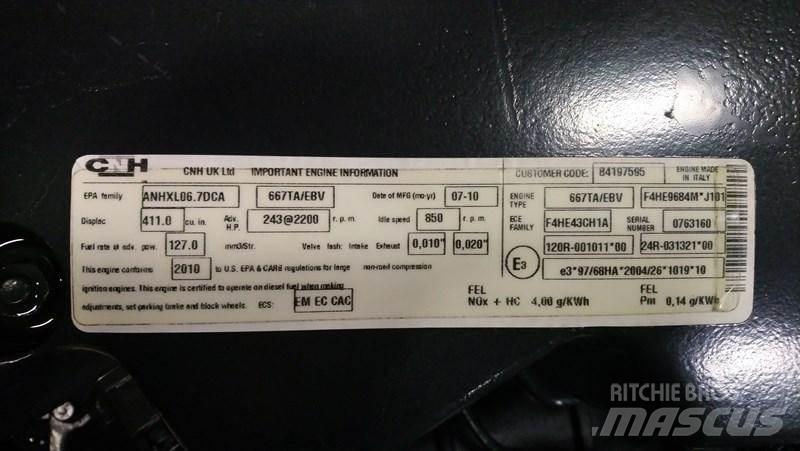 CNH - CASE 667TA 发动机