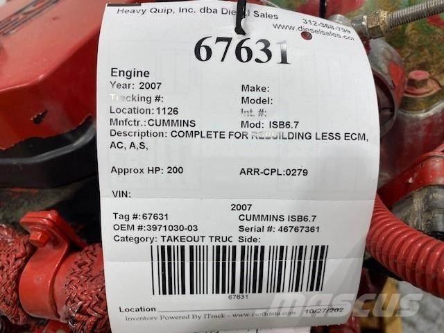 Cummins ISB6.7 发动机
