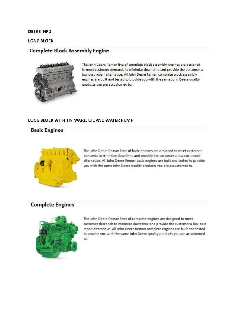 John Deere 4045 发动机