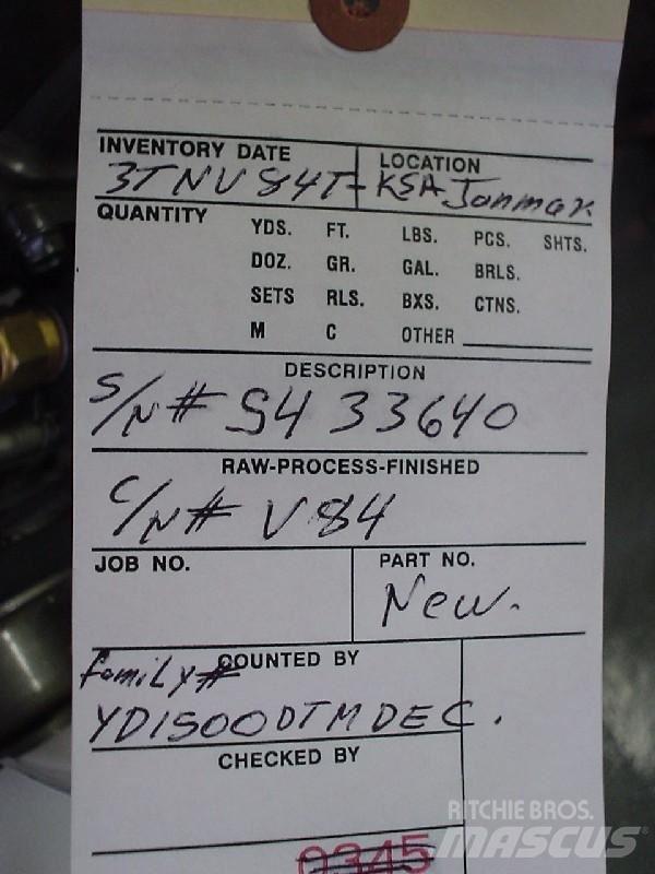 Yanmar 3TNV84T-BKSA 发动机