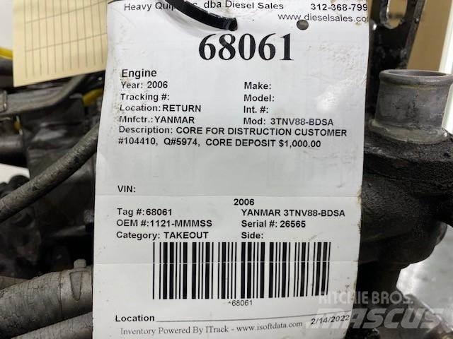 Yanmar 3TNV88-BDSA 发动机