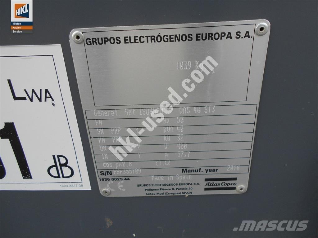 Atlas Copco QAS 40 KDS 其它发电机