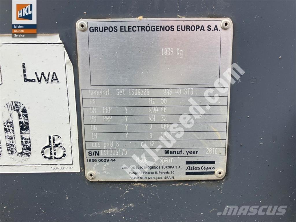 Atlas Copco QAS 40 KDS 其它发电机