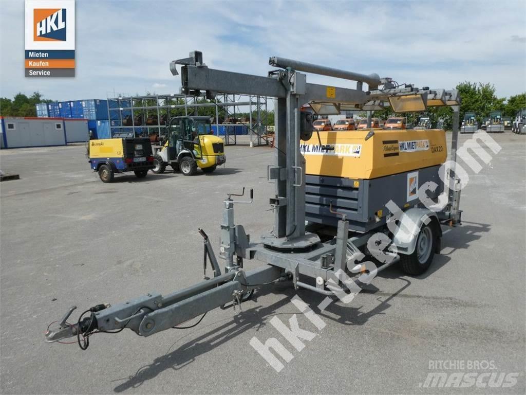 Atlas Copco QAX 20 DDLT 拖车式灯塔