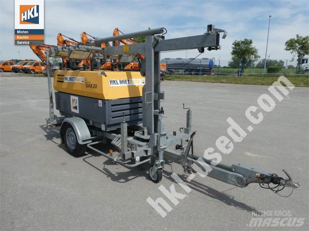 Atlas Copco QAX 20 DDLT 拖车式灯塔