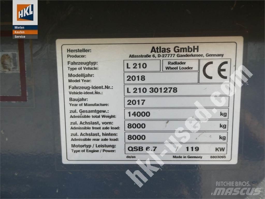 Atlas L 210 轮式装载机