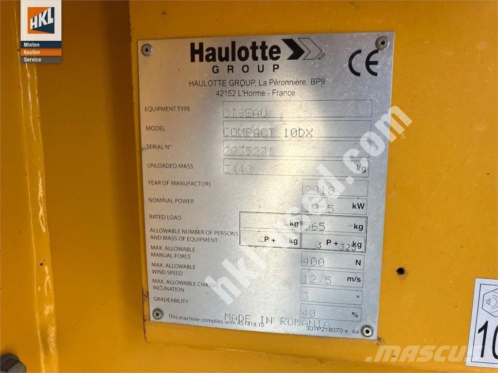 Haulotte COMPACT 10 DX 建筑机械-其他