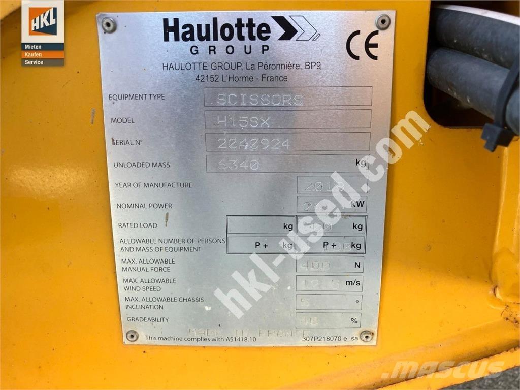 Haulotte H 15 SX 建筑机械-其他