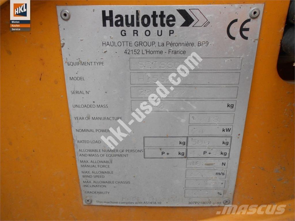 Haulotte H 15 SX 建筑机械-其他