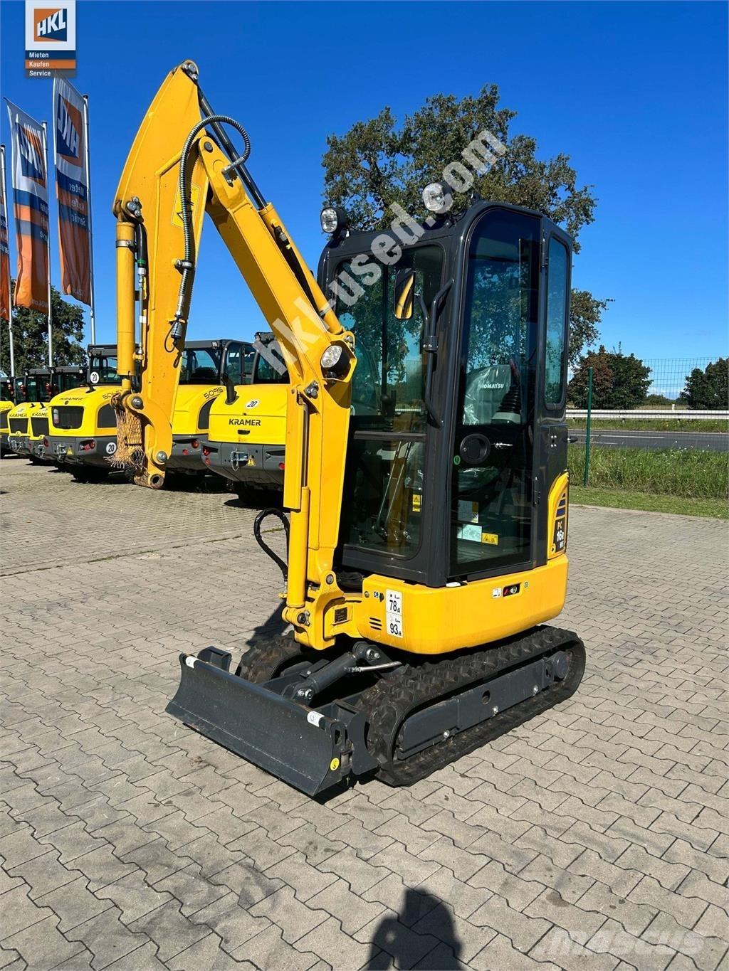 Komatsu PC 16 R-3HS 小型挖掘机