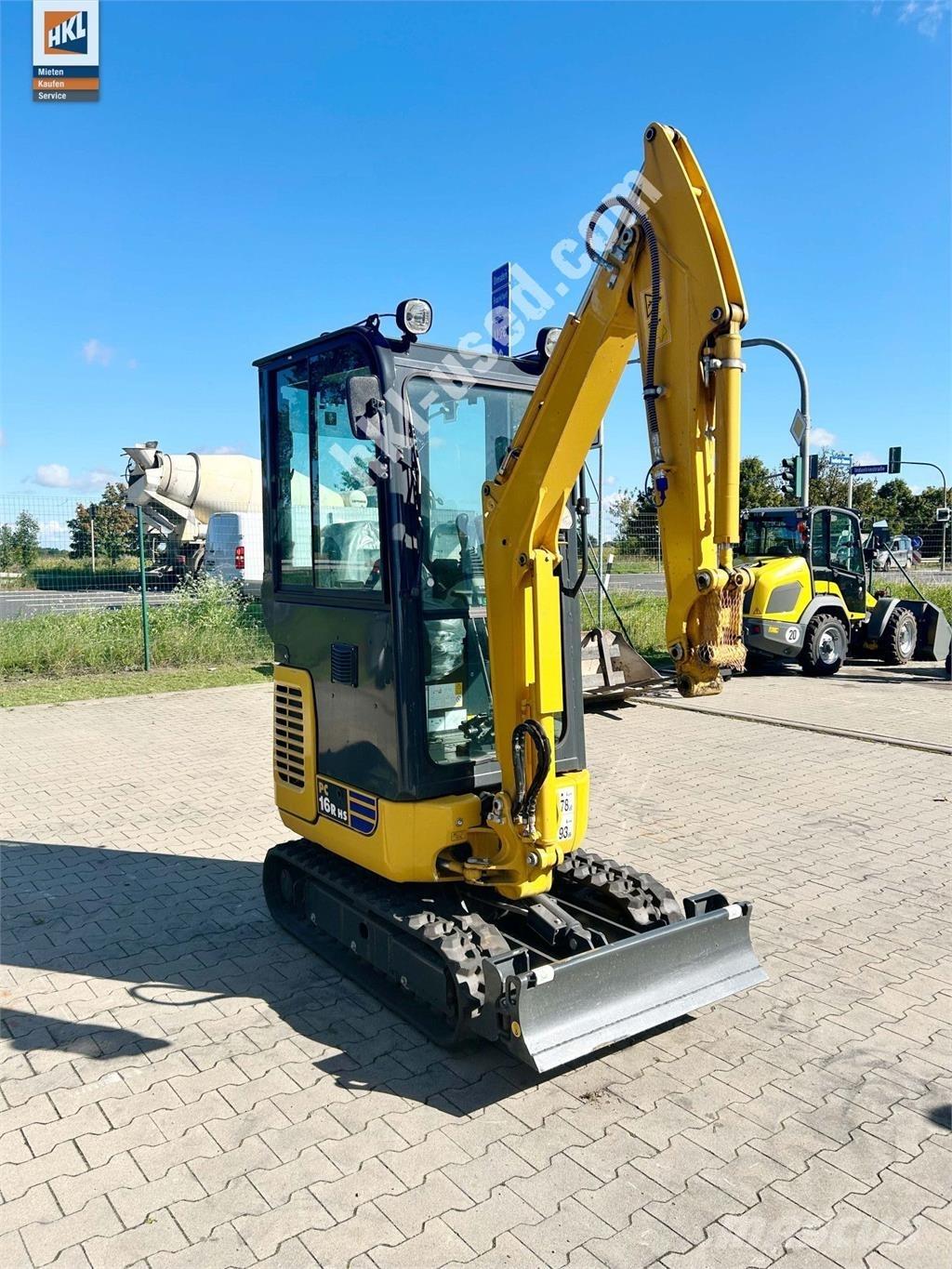Komatsu PC 16 R-3HS 小型挖掘机