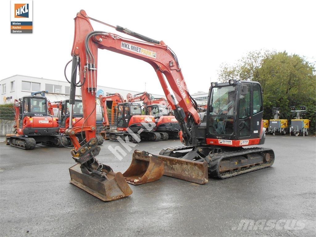 Kubota KX 080-4 小型挖掘机