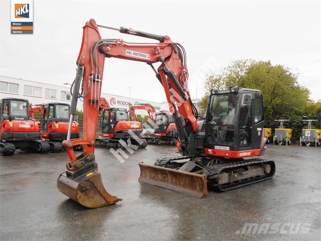 Kubota KX 080-4 小型挖掘机