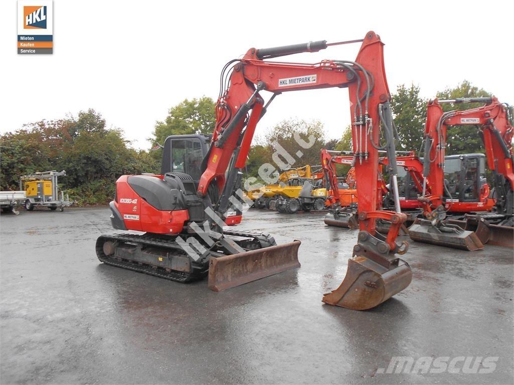 Kubota KX 080-4 小型挖掘机