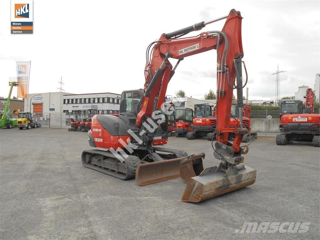 Kubota KX 080-4 小型挖掘机