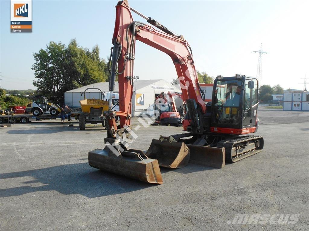 Kubota KX 080-4 小型挖掘机