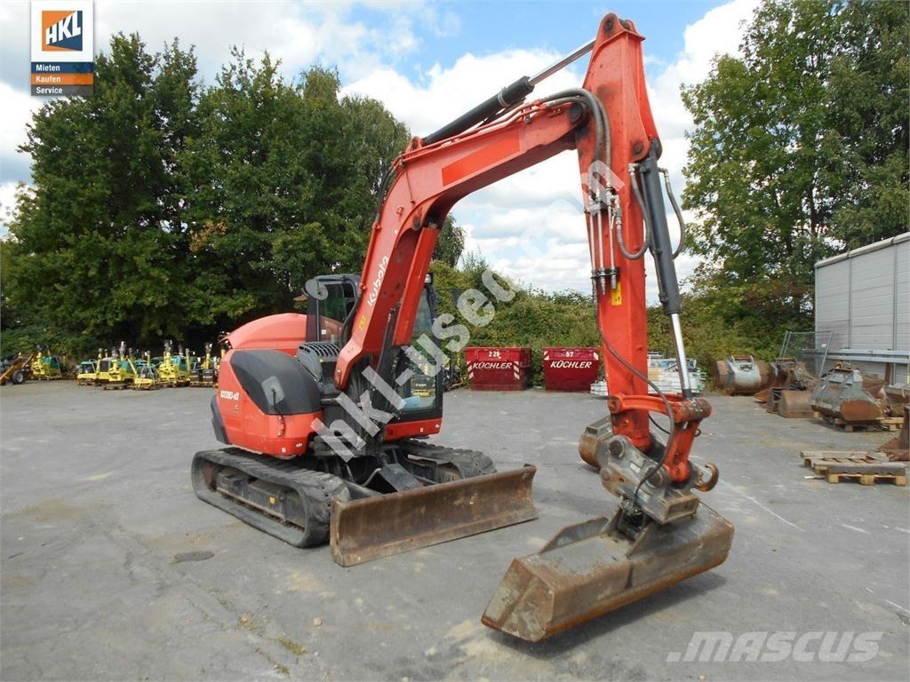 Kubota KX 080-4 小型挖掘机