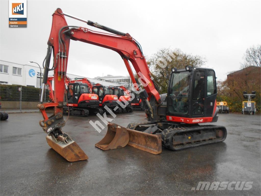 Kubota KX 080-4 小型挖掘机