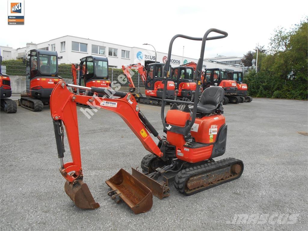 Kubota U 10-3 小型挖掘机