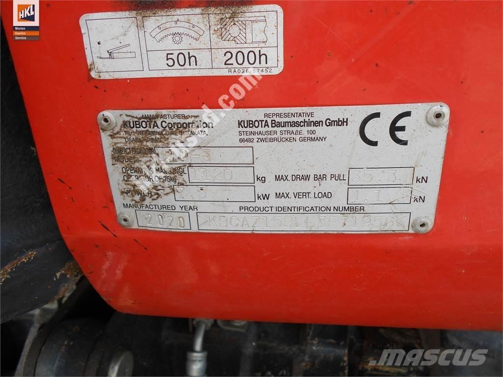 Kubota U 10-3 小型挖掘机